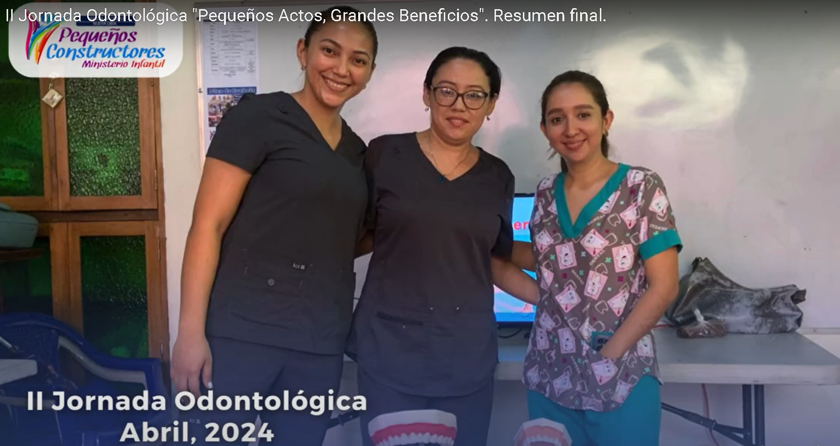 II Jornada Odontológica "Pequeños Actos, Grandes Beneficios". Resumen final.