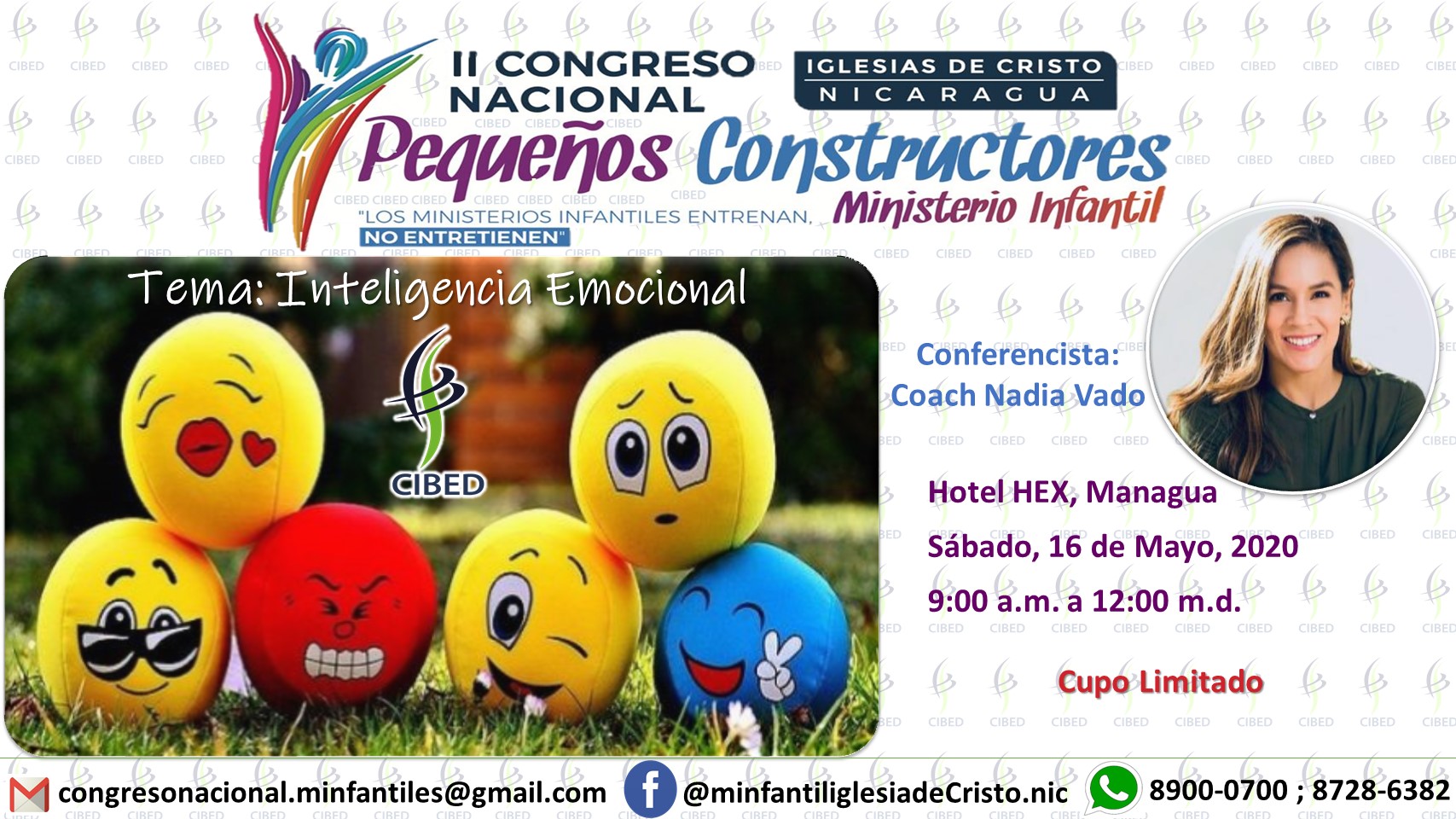 Segundo Congreso Nacional – Inteligencia Emocional – 16 de Mayo, 2020